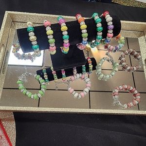 Sparkly Valentine's & Easter Bracelets